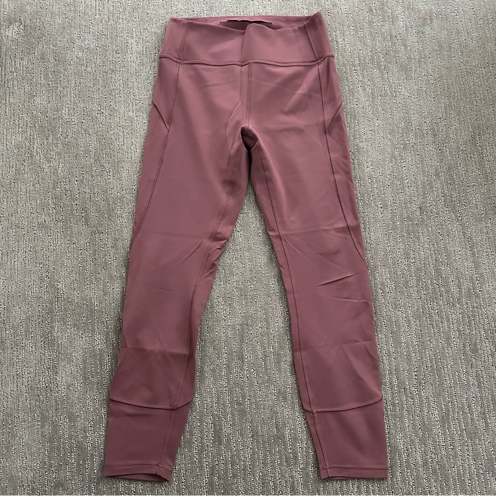 Lululemon, In Movement, 25 length, color pink/mauve